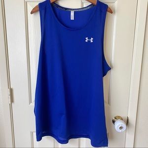 Under Armour Men's Royal Blue workout Tank Top